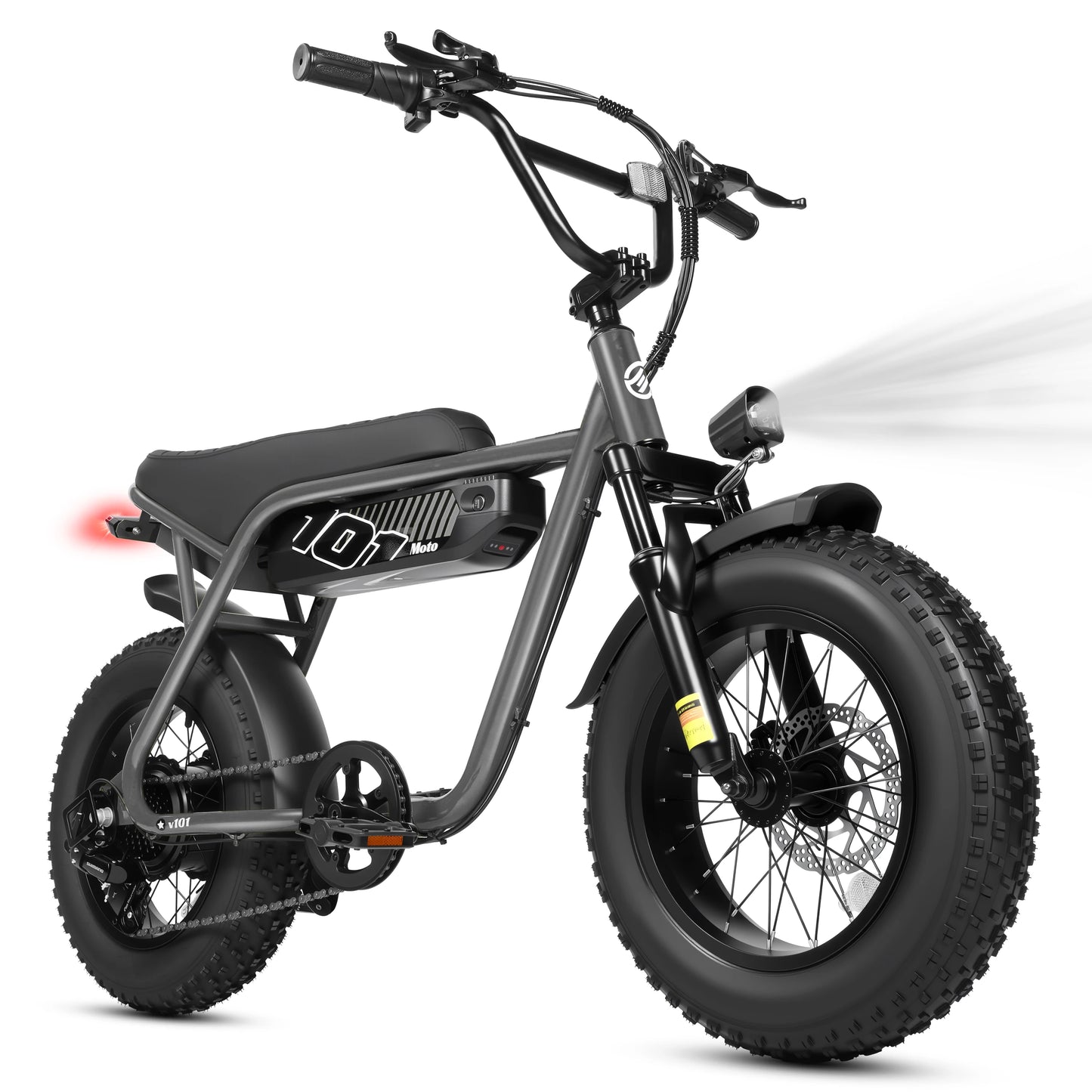 ESKUTE V101 Electric Dirt Bike,16"x4.0 Fat Tire Ebike,1500W Peak,Electric Dirt Bike, 28mph, E bike UL2849, 1 Year Warranty