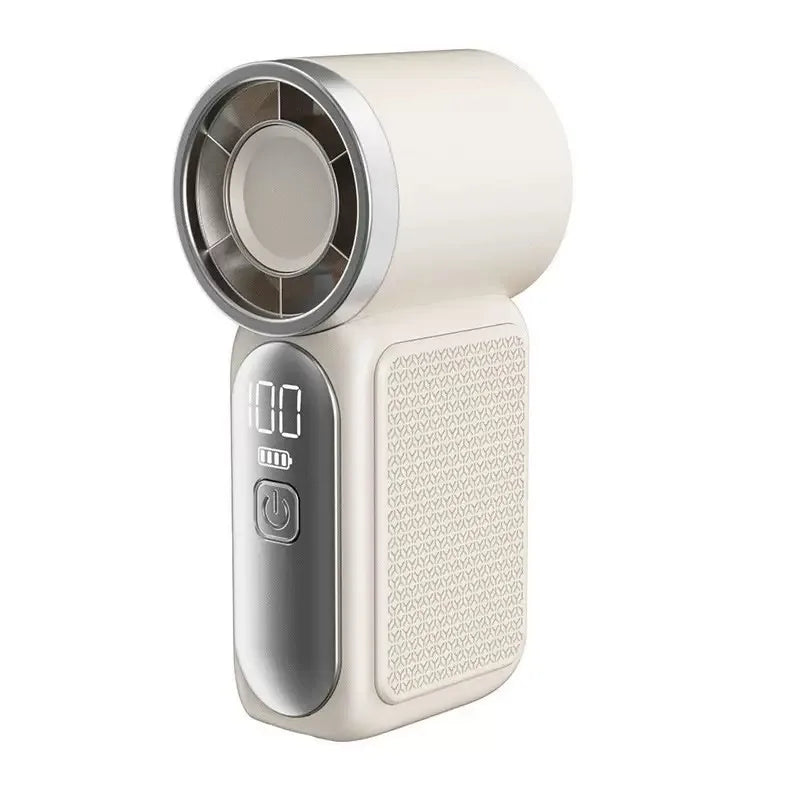 Mini Handheld Fan 3600mAh High-Speed Portable Turbo Pocket Fan for Outdoor Travel