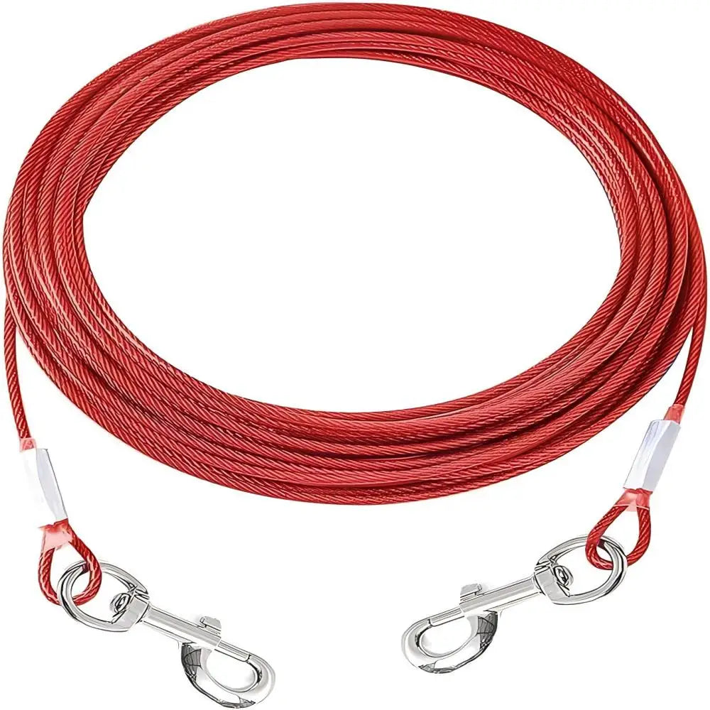 Heavy Duty Tangle Free Dog Run Cable Swivel Quick Release