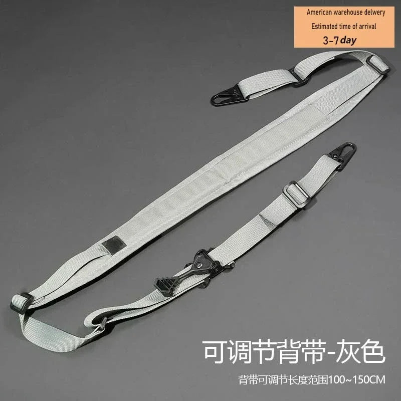 Tactical Rifle Sling Modular Strap Removable Two Point Or One Point Padded