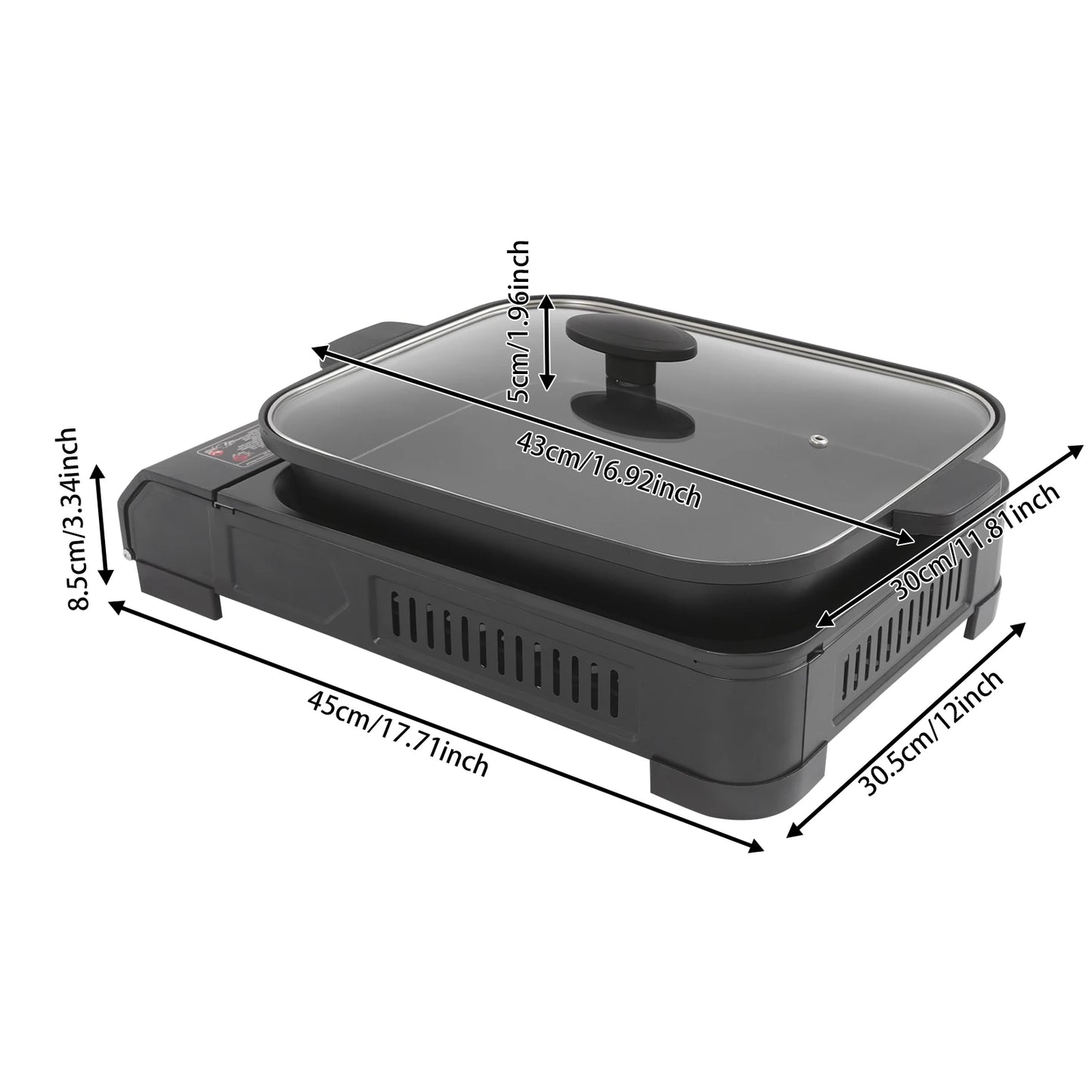 Portable Butane Gas Grill Stove For Outdoor Camping Cooking