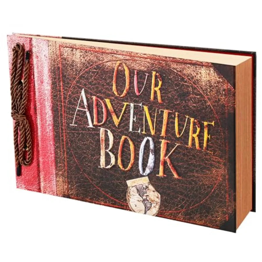 Our Book Embossed Hard Cover Travel Scrapbook Album