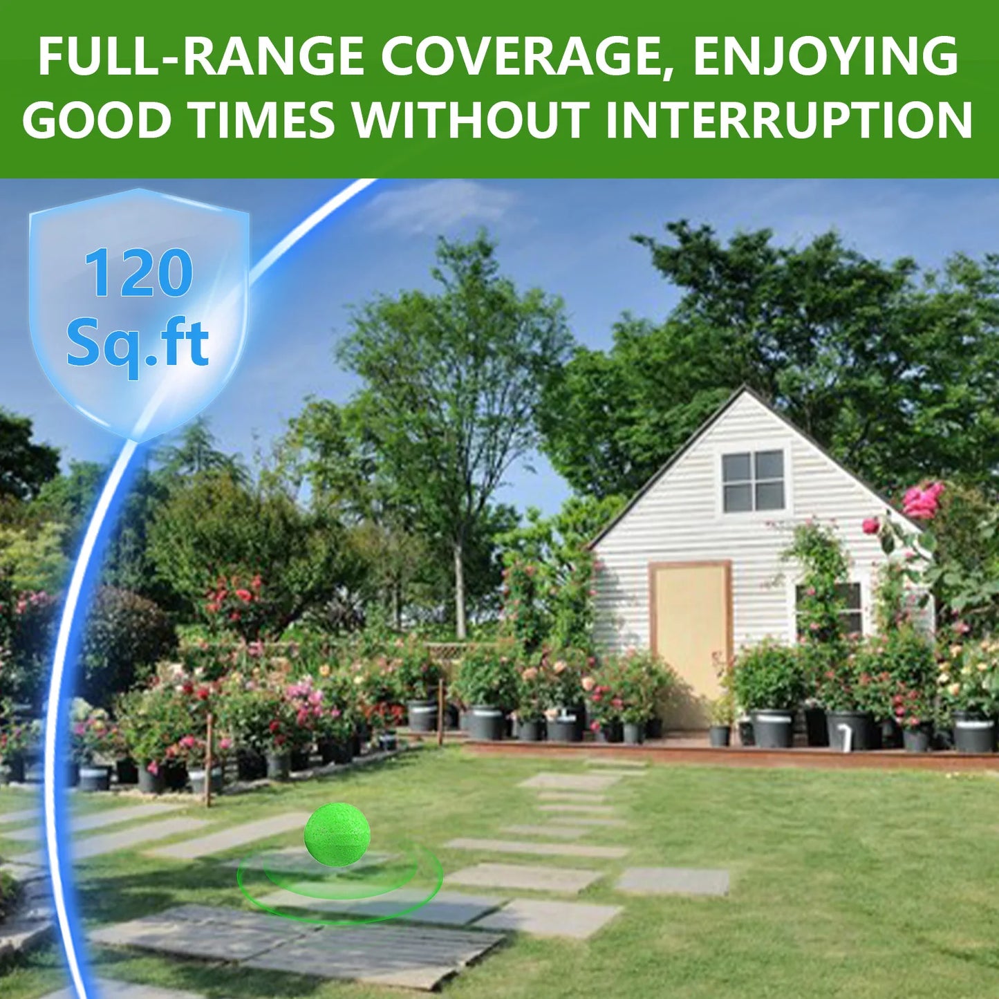 Natural Mosquito Repellent Balls 30 Pack for Patio Indoor Outdoor Use