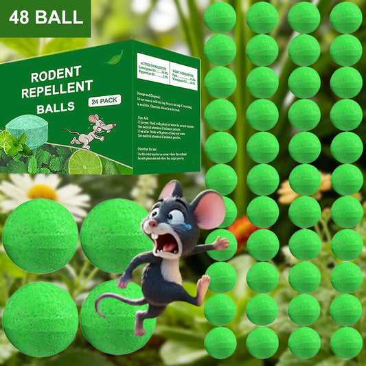 Natural Peppermint Oil Rat Repellent Balls For Home And Garden