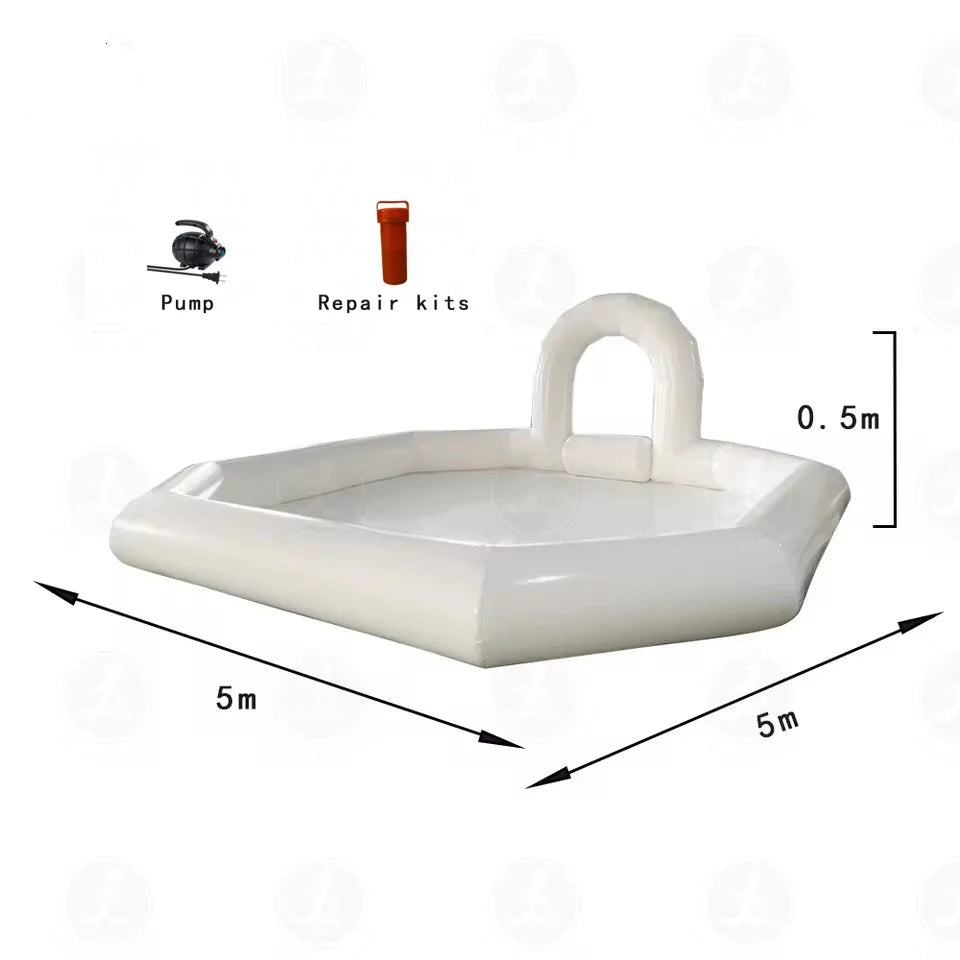 Ejia Inflatable Go Kart Racing Track For Bumper Cars