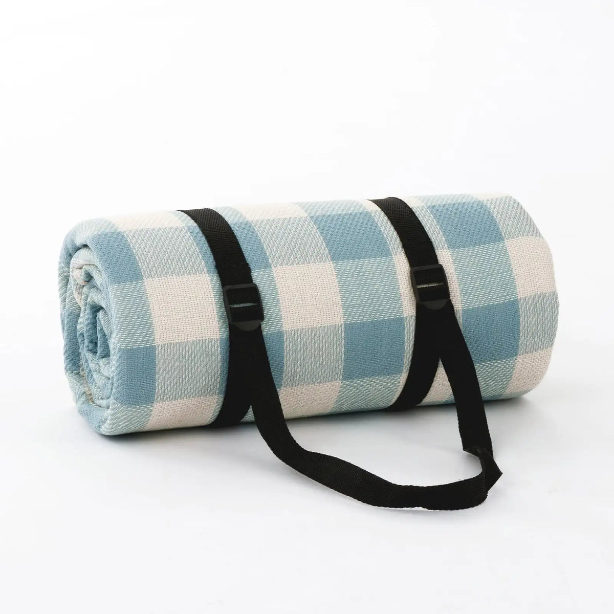 Adivo Waterproof Plaid Picnic Blanket Foldable Acrylic Outdoor Mat with Carry Strap for Beach Camping 59x79/79x79/79x118in