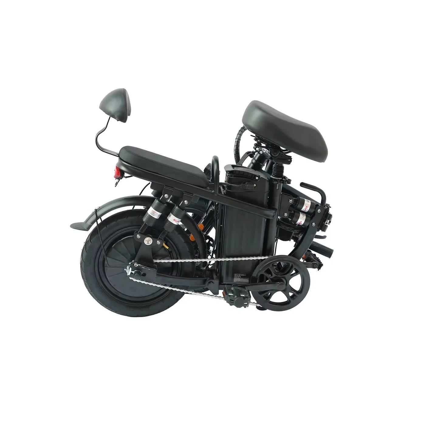 GLEERIDE 14" Mini Folding A9 Electric Bike 750W Peak Motor 48V 15Ah Battery