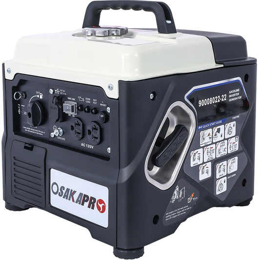 Portable Inverter Generator,1200W ultra-quiet gas engine, EPA Compliant, Eco-Mode Feature, Ultra Lightweight for Backup Home Use & Camping Solar Power Bank