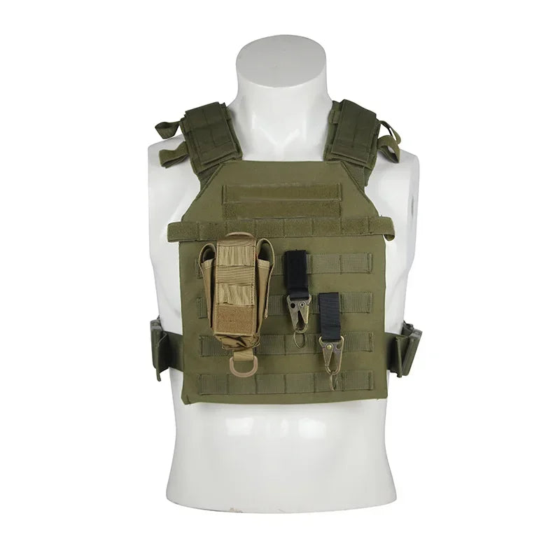 Military Tactical Vest Airsoft Molle Plate Carrier Vest Outdoor Training