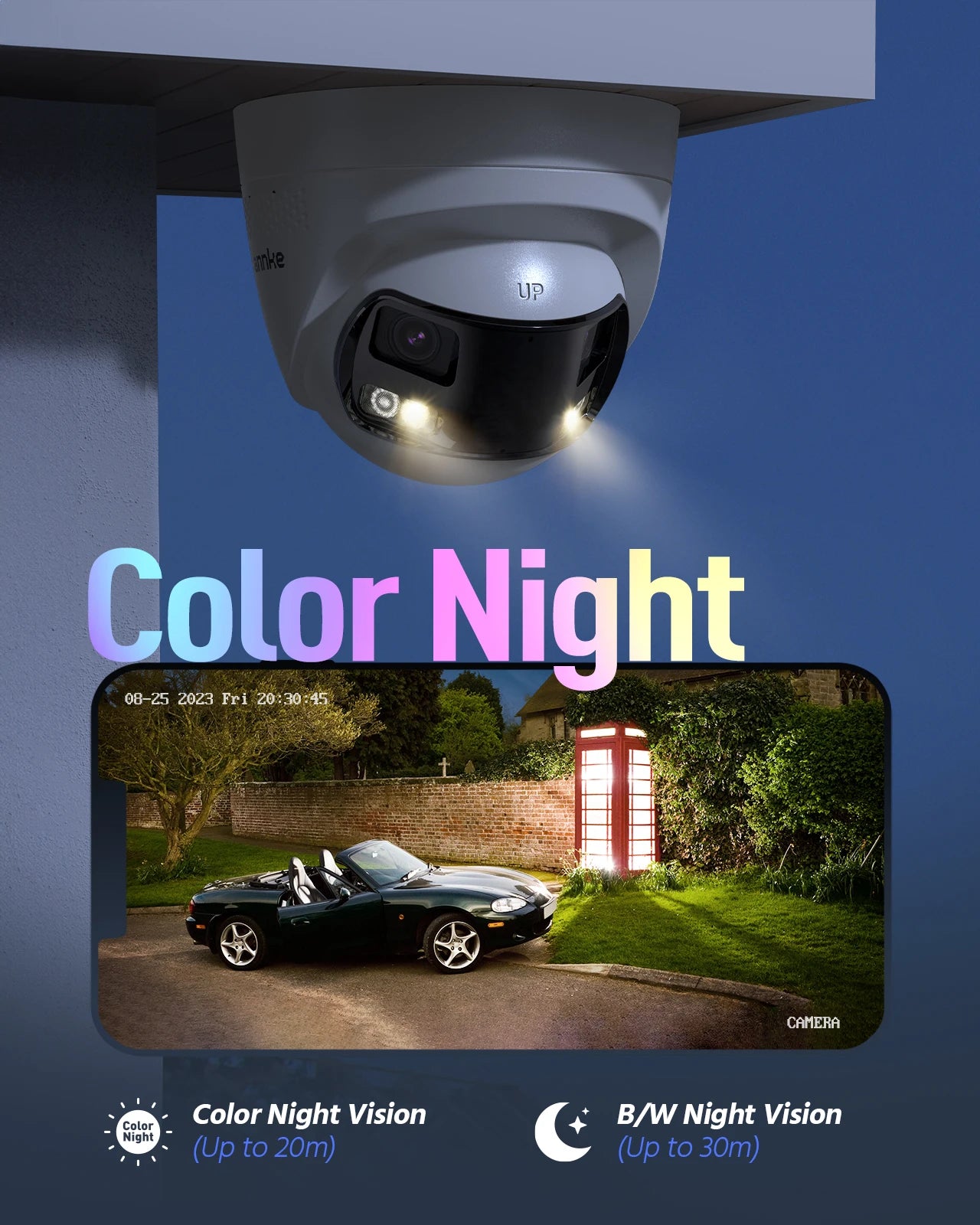 ANNKE 8MP Ultra HD Dual Lens Security Camera 8CH NVR