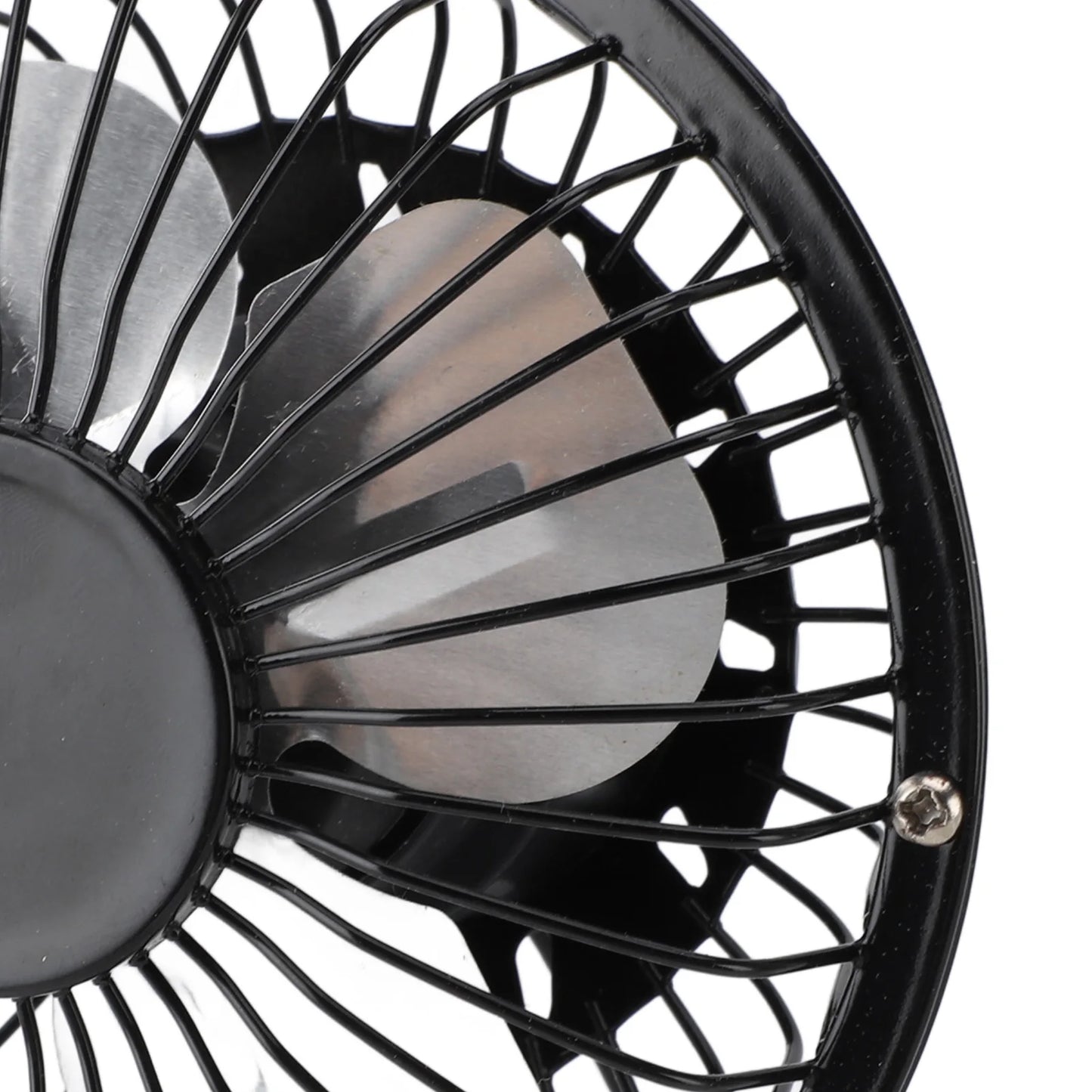 Solar Panel Powered Fan Quiet  Monocrystalline Silicon Portable Solar Vent  Friendly with Stand for Pet House
