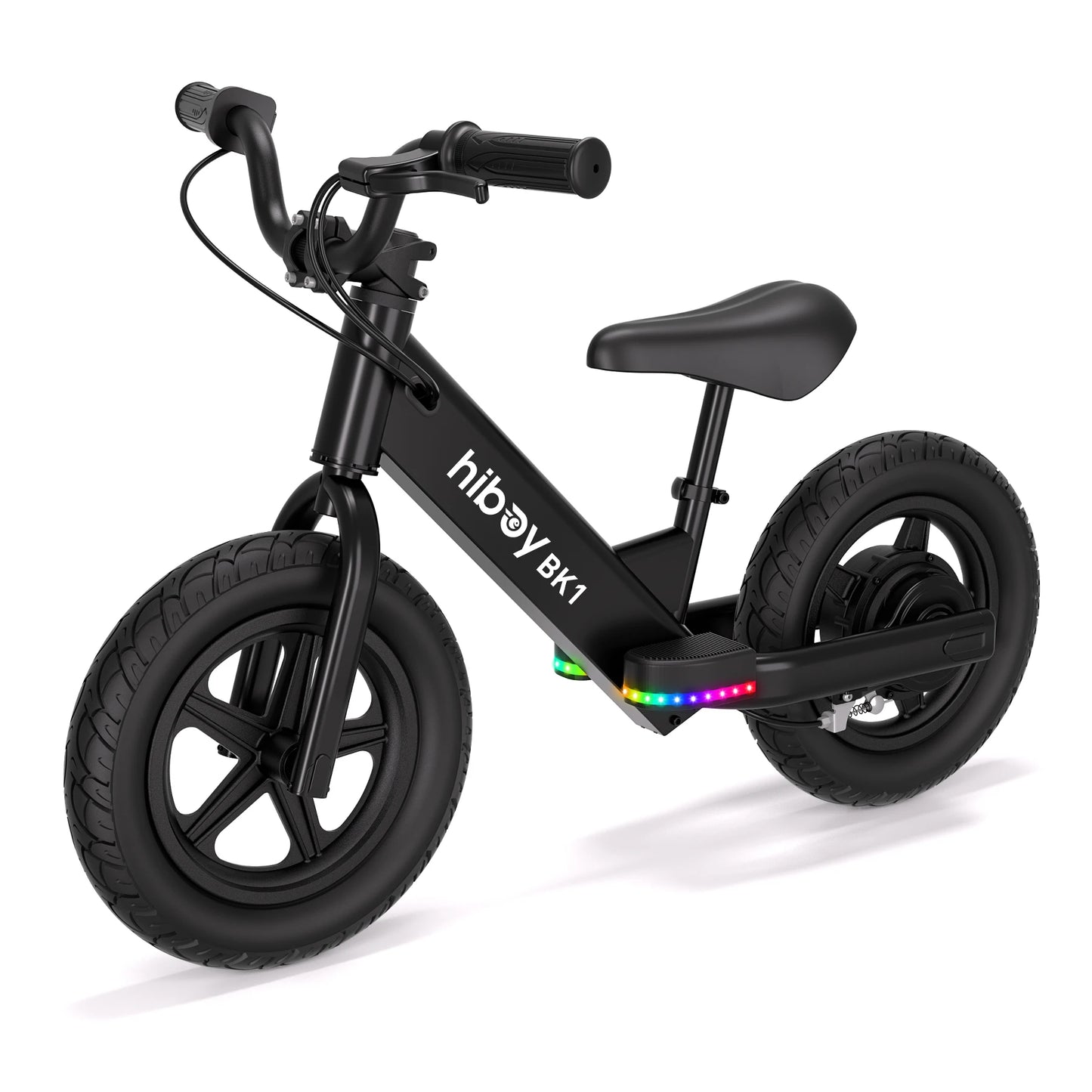 Hiboy BK1 Kids Electric Balance Bike 12 Inch, 5.6/9mph Speed, Adjustable Seat, 4.9 Miles Range for Ages 3-5