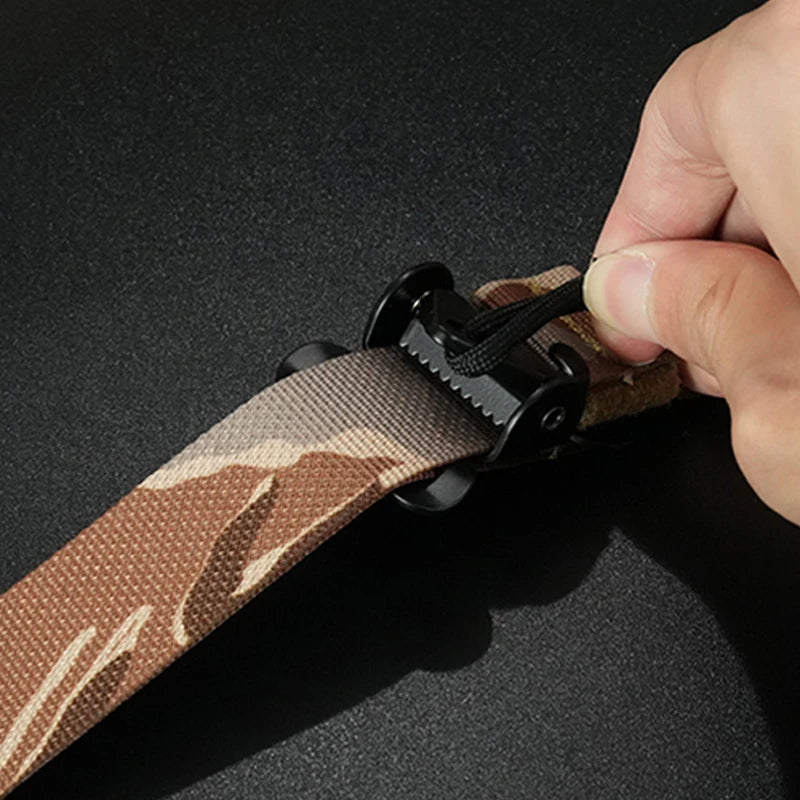 Tactical 2 Point Sling Strap 500D Nylon Adjustable Outdoor