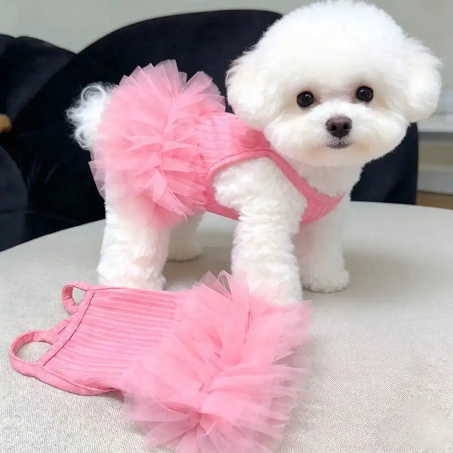 Lightweight Dog Tutu Outfit For Joyful Pet Celebrations