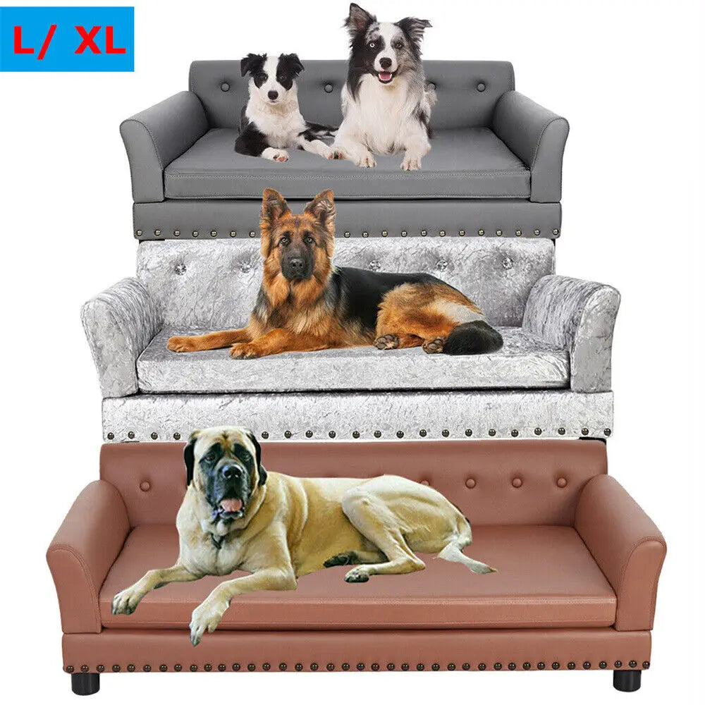 Borwart Heavy Duty Raised Pet Sofa For Dogs And Cats