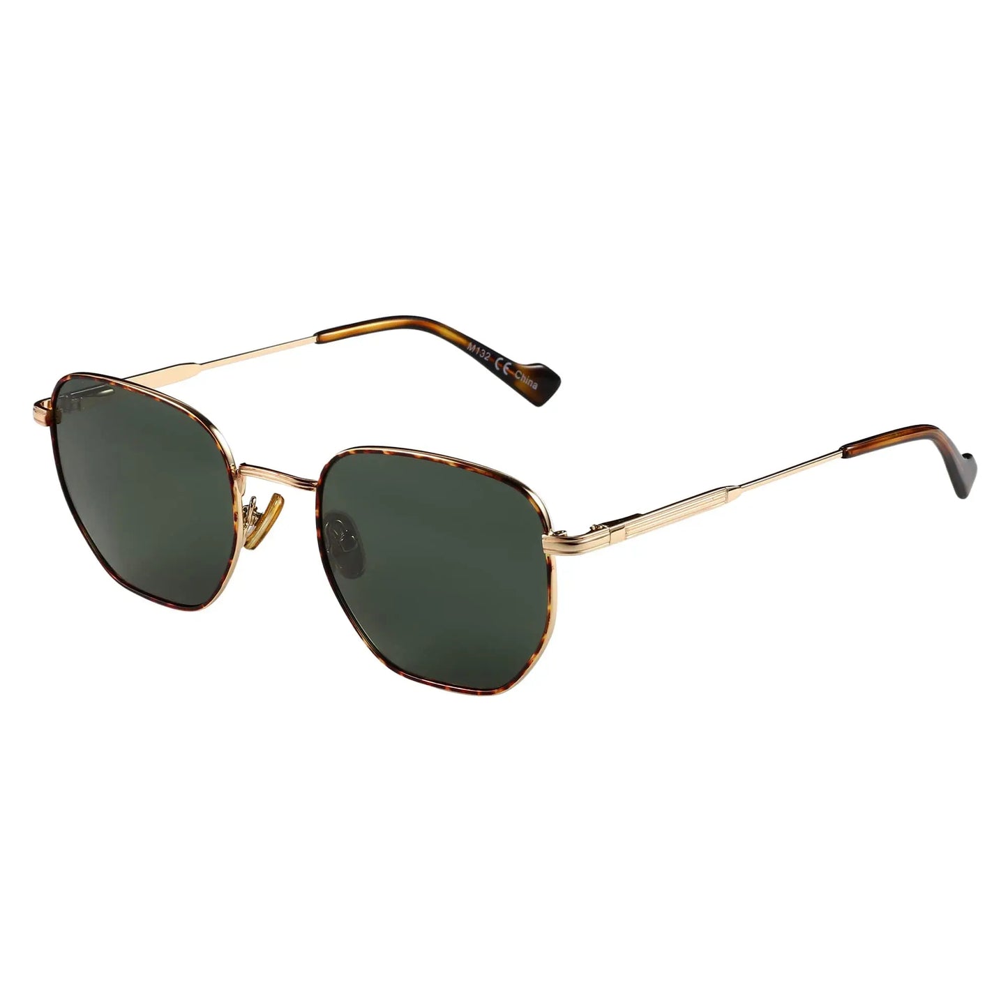 ZENOTTIC Sunglasses for Men Women -  Hexagon Polarized UV Protection Metal Frame Fashion Sun Glasses for Driving