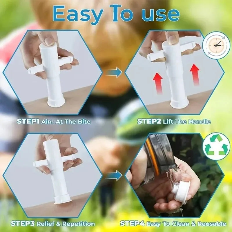 Suction Vacuum Venom Extractor for Mosquito and Bee Bites