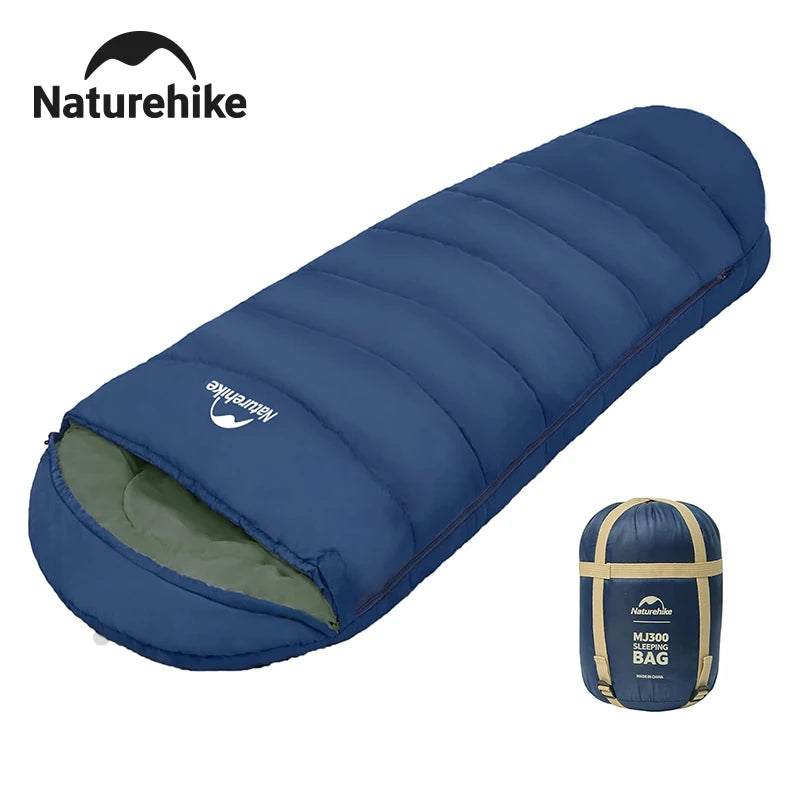 Naturehike Mummy Sleeping Bag MJ300 MJ600 Ultra Winter Warm For Adults