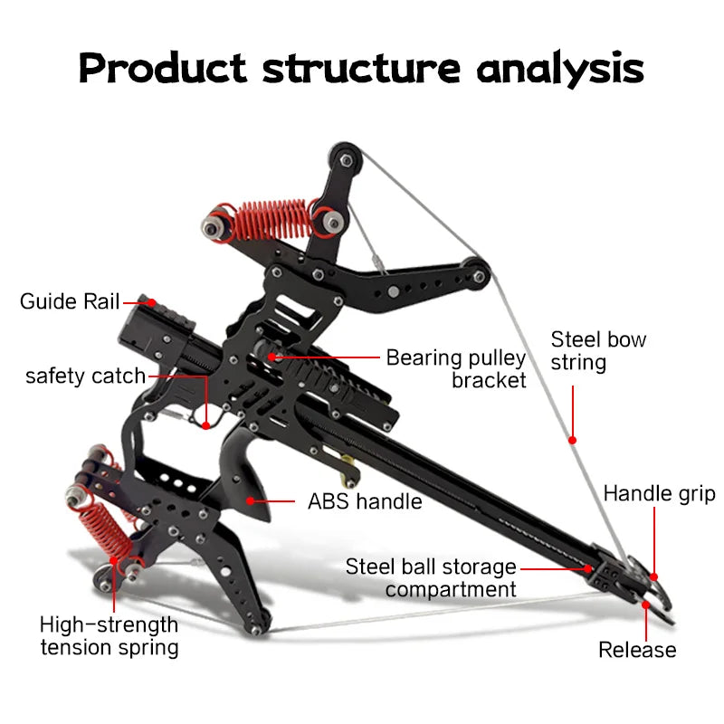 Apocalypse Terminator 50-Round Burst Hunting Bow For Experts