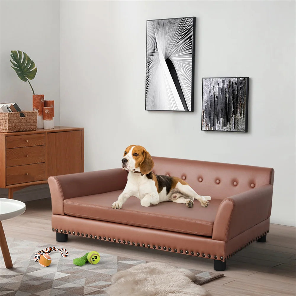 Borwart Heavy Duty Raised Pet Sofa For Dogs And Cats
