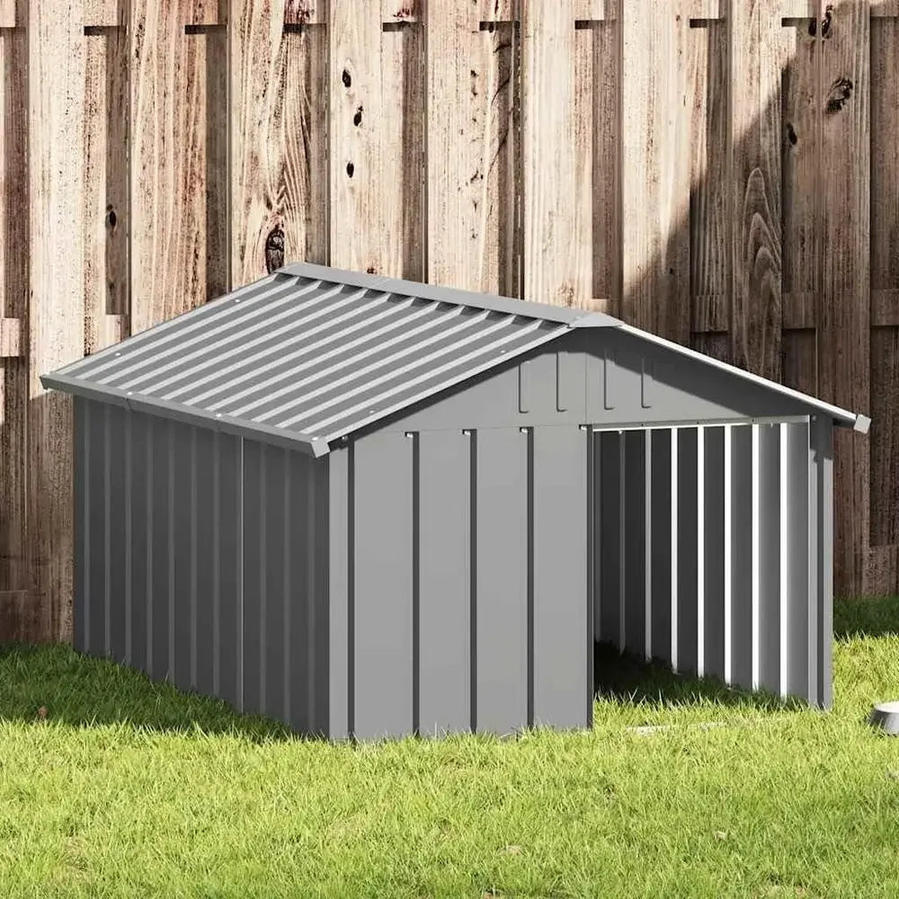 Weather Resistant Alloy Steel Outdoor Dog Kennel Box