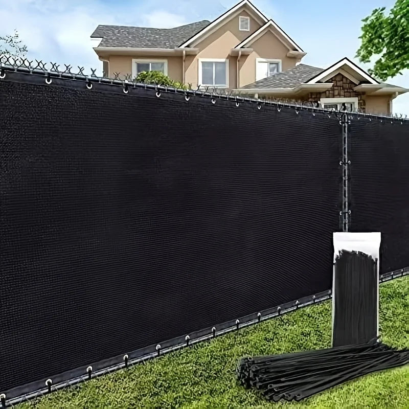 8x50ft Fence Privacy Screen Heavy Duty Windscreen Fence Mesh Fabric Shade Net Cover Garden Wall Backyard Yard Pool