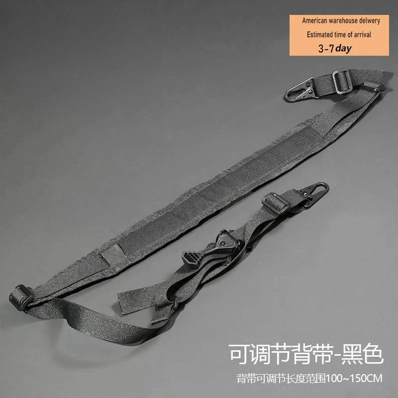 Tactical Rifle Sling Modular Strap Removable Two Point Or One Point Padded