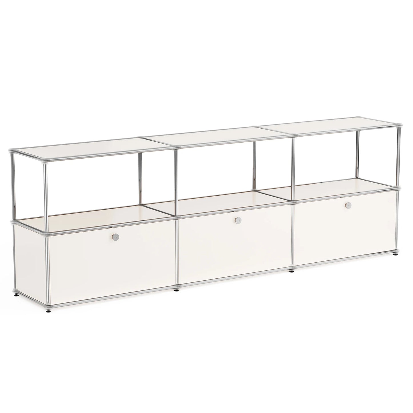 Stainless Steel Storage Cabinet Sideboard For Living Room