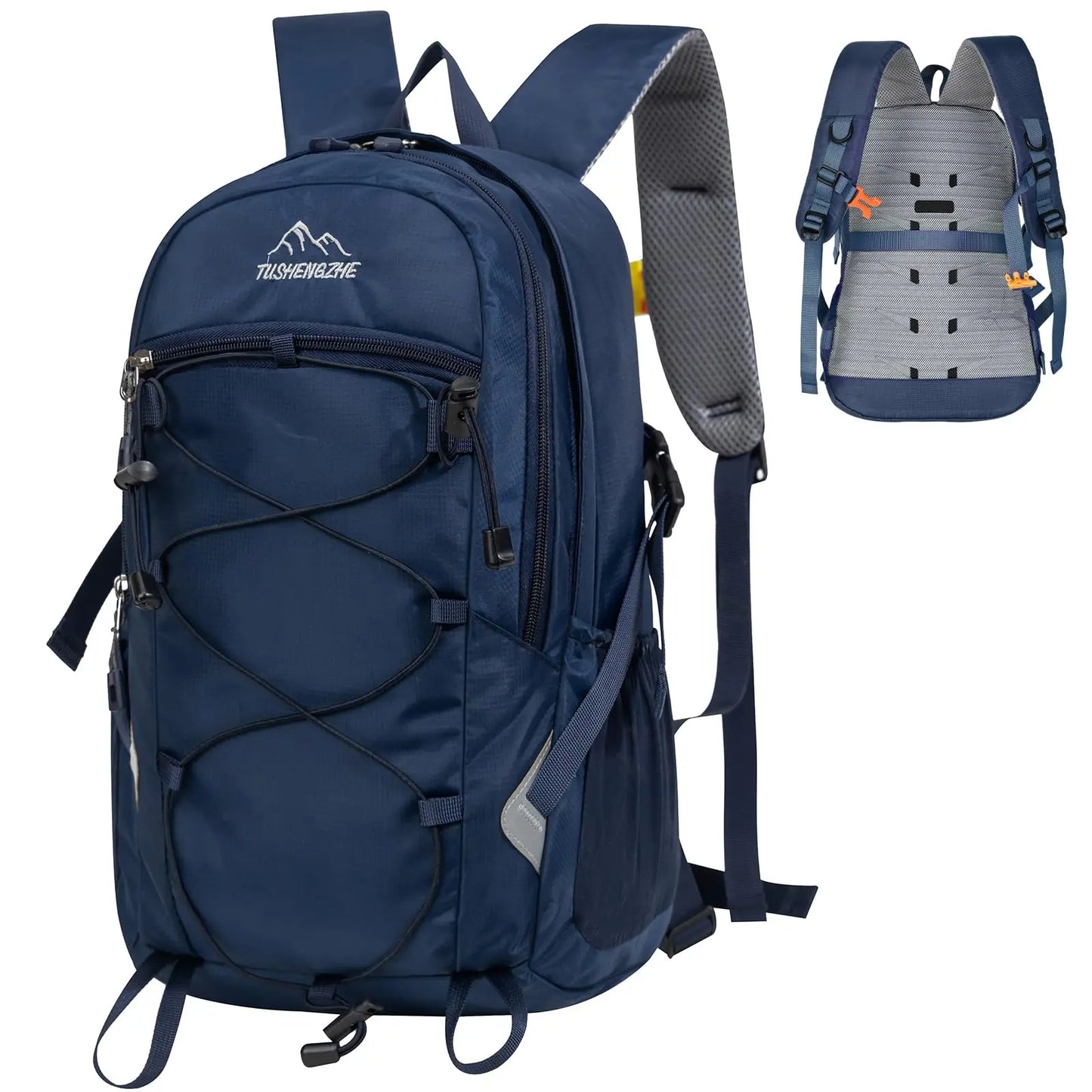 15L Waterproof Lightweight Hiking Backpack With EVA Backpanel Chest Strap For Camping Travel Outdoor