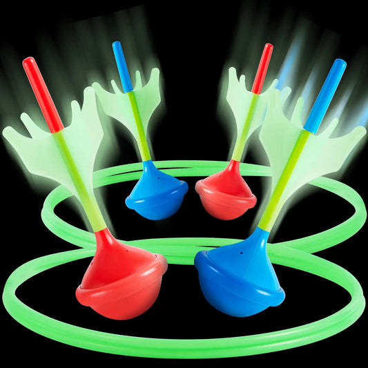 Joyfy Glow In The Dark Lawn Darts Set For Outdoors