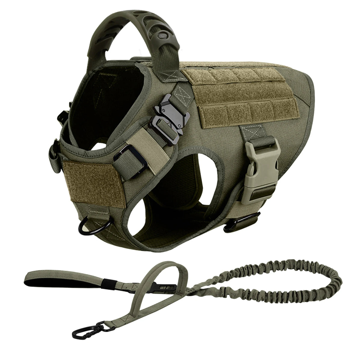 Petravel Quick Release Padded Dog Harness And Leash Set
