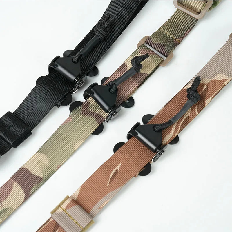 Tactical Dual Point Sling for Airsoft Rifles M4 AK AR15