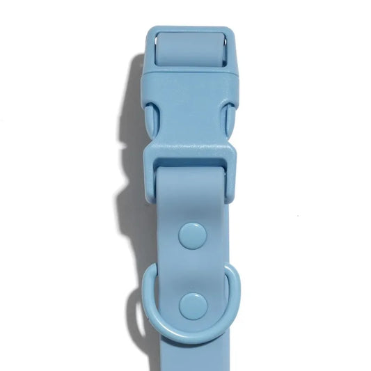 Dog Collars, Water and Dirt Resistant Fashion Pet Collar, Blue, Small