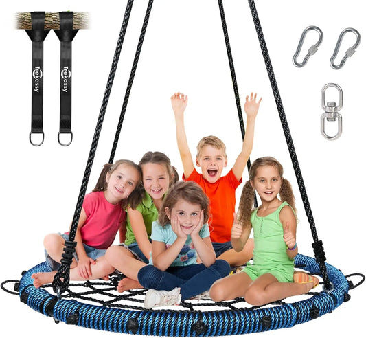 Swing Lounge Steel All Season Blue