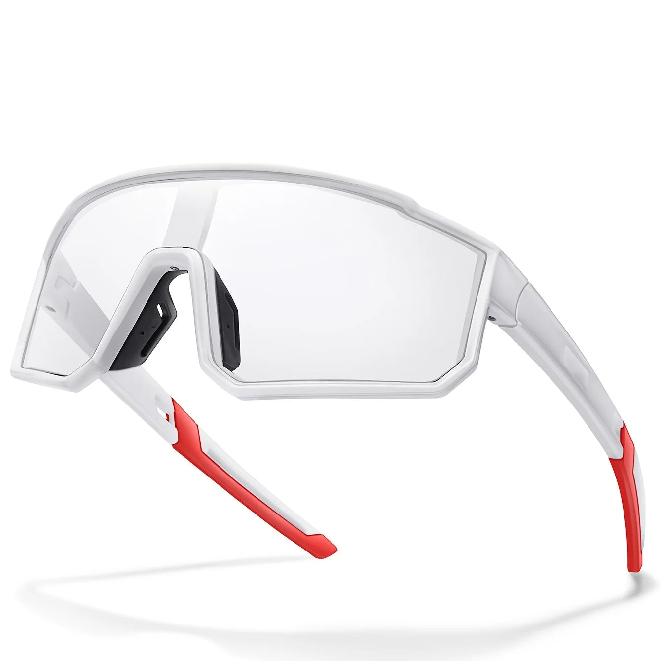 LOISRUBY Photochromic Cycling Glasses, UV-400 Lenses, Outdoor Running and Hiking Fashion Glasses, Unisex