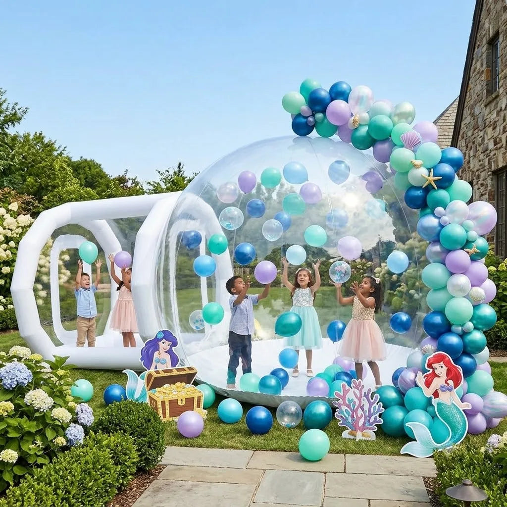 Inflatable Bubble House Clear Dome Tent for Weddings Parties And Playtime Ideal for Creating a Magical Party Ambiance