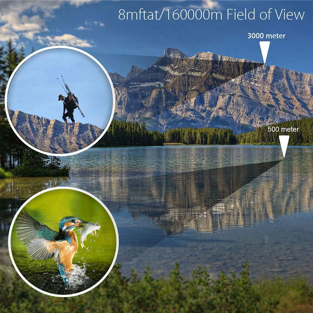 Tensdarcam 8X35 Portable Binoculars For Outdoor Hunting Bird Observation
