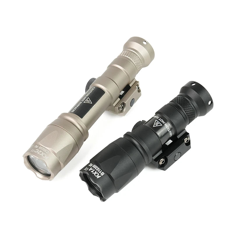 M300C M600C Airsoft Flashlight for AR Rifles with LED