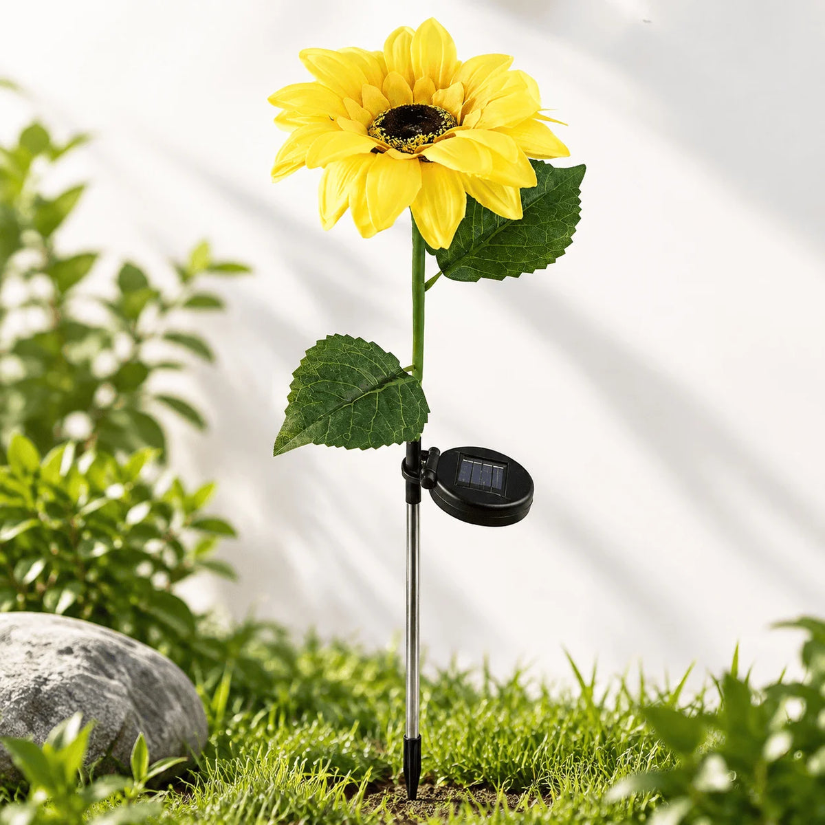 Stonego Solar Sunflower Garden Stake Light For Landscaping