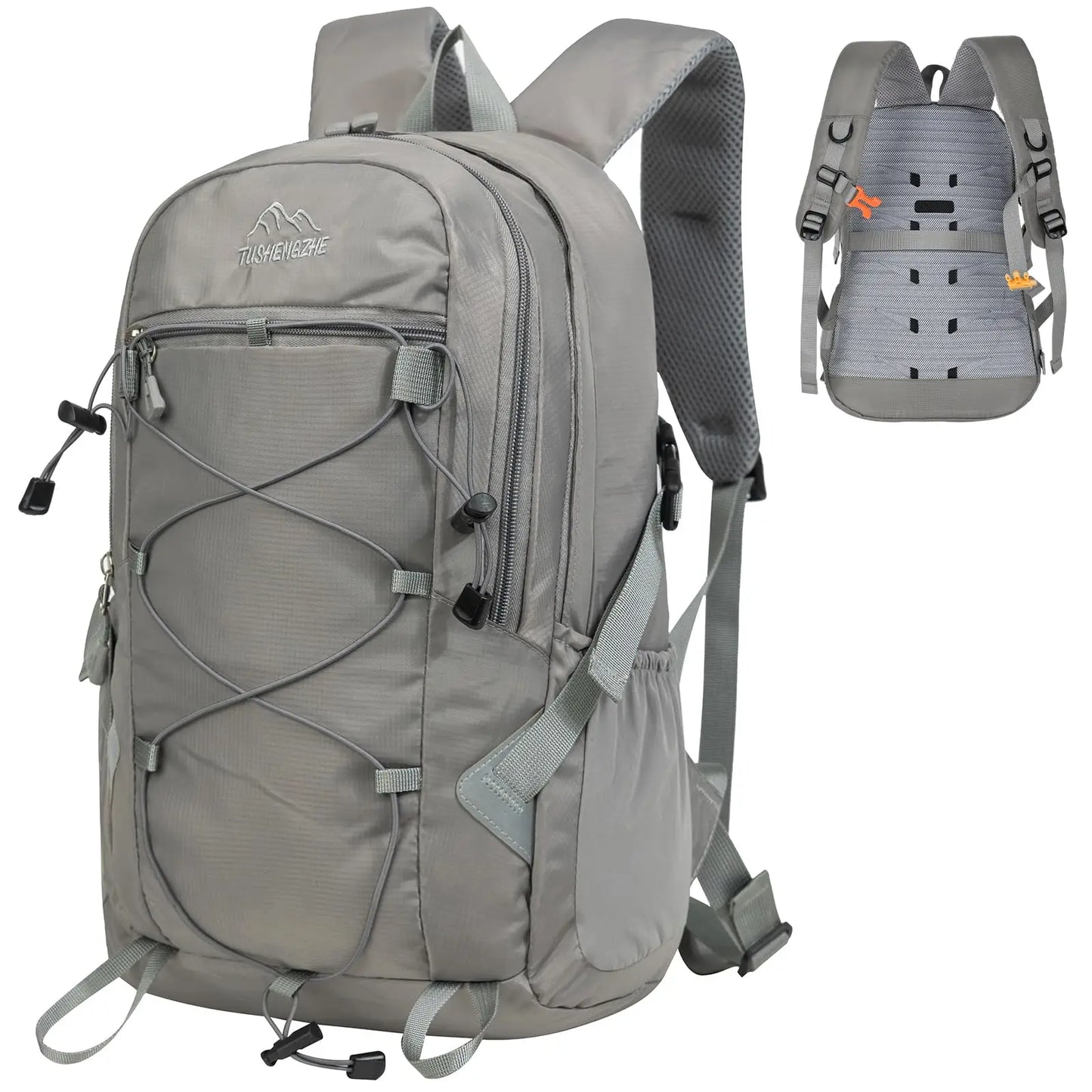 15L Waterproof Lightweight Hiking Backpack With EVA Backpanel Chest Strap For Camping Travel Outdoor