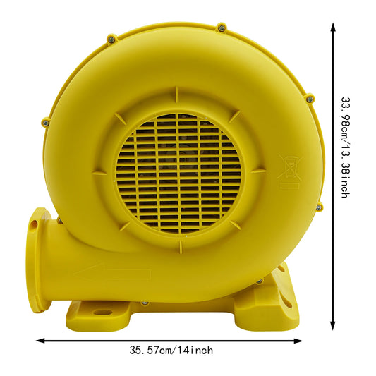 750W(1HP) blower, commercial inflatable bounce blower, ideal for inflatable bounce houses, bouncy castles（UL certification）