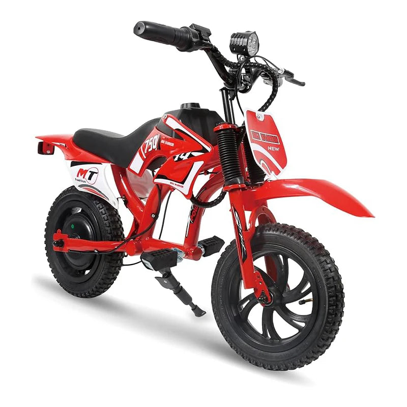 25V Electric Dirt Bike 200W Electric Motorcycle Up to 10MPH Max Speed & 7Miles Long Range 3-Speed Modes Motorcycle for Kids Ages 3-10