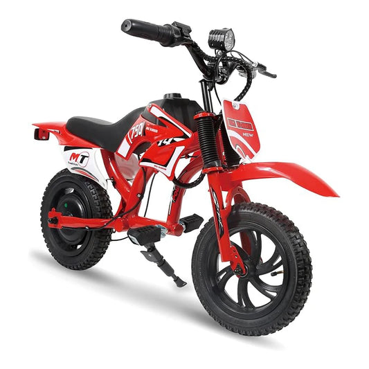 25V Electric Dirt Bike 200W Electric Motorcycle Up to 10MPH Max Speed & 7Miles Long Range 3-Speed Modes Motorcycle for Kids Ages 3-10