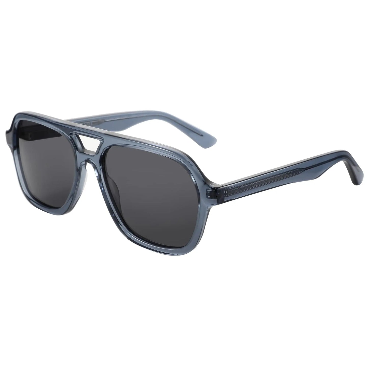 ZENOTTIC Retro Aviator Sunglasses for Men Polarized: Pilot Shades for Daily Life - UV400 Protection Square Sun Glasses