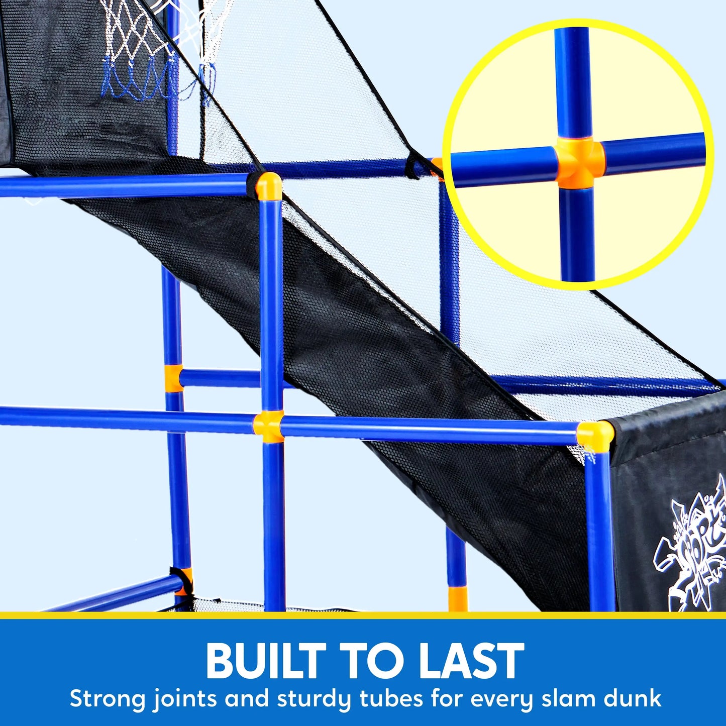 Joyfy LED Scoring Arcade Basketball Game With Adjustable Height