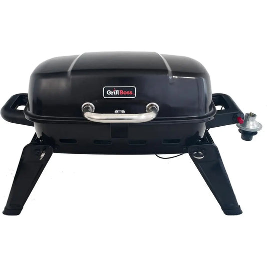 Portable Gas Grill 10000 BTU Tabletop Propane BBQ For Outdoors