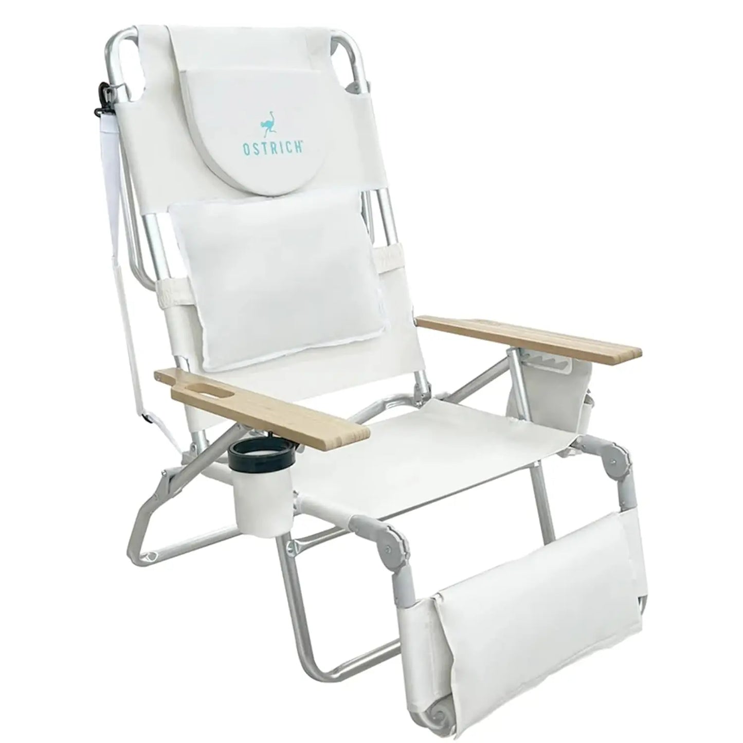 Deluxe 3N1 Reclining Lounge Chair Outdoor Lounger Premium