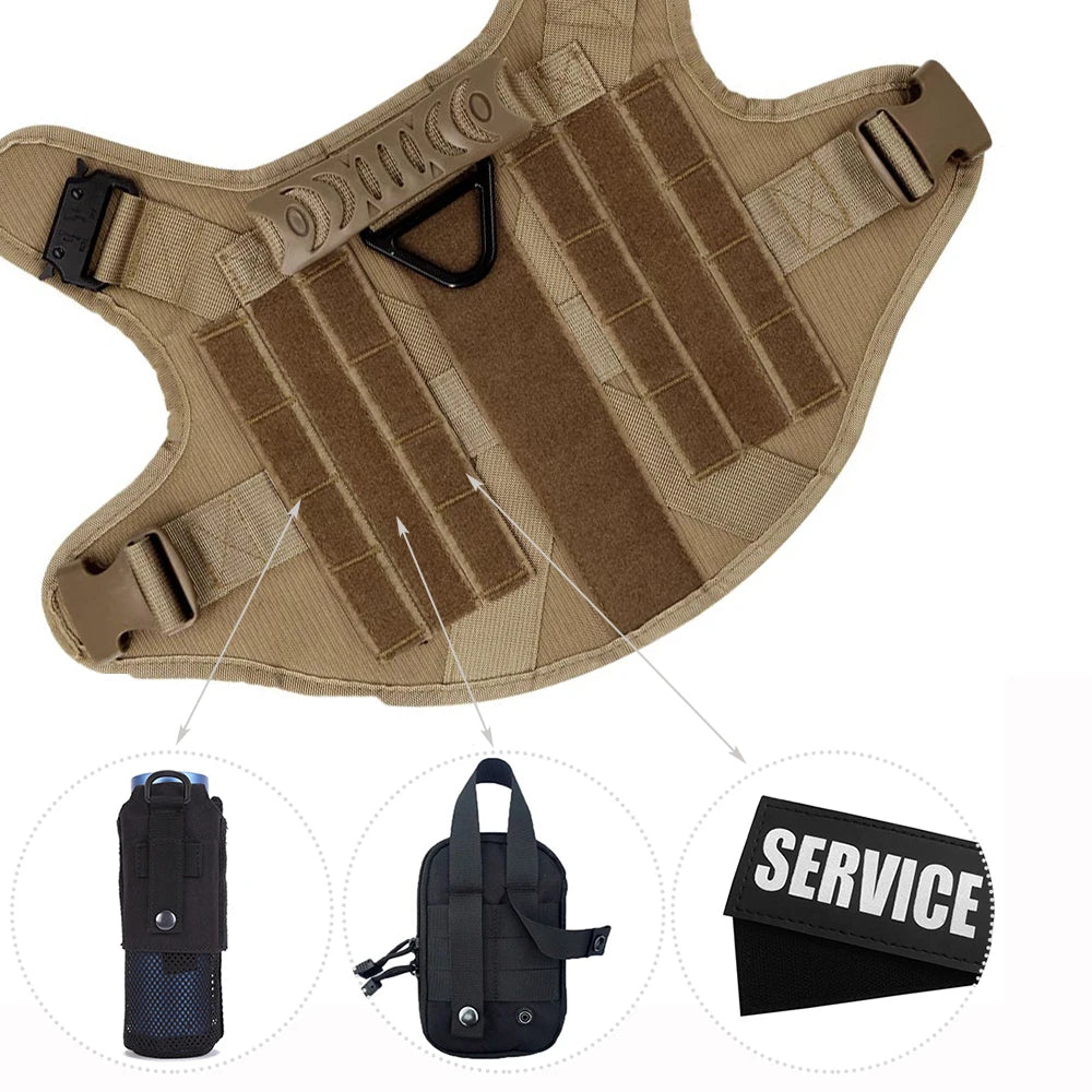 Petravel Quick Release Padded Dog Harness And Leash Set