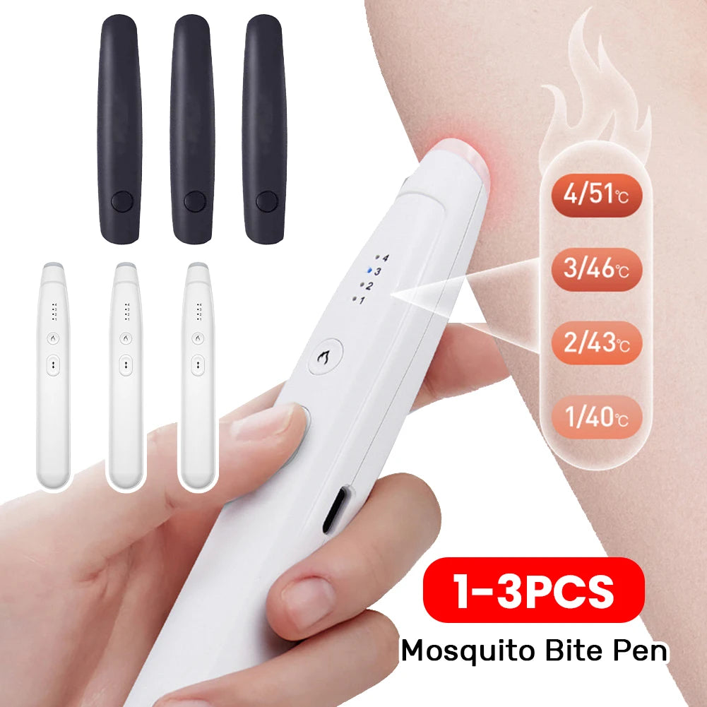 Natural Mosquito Bite Relief Pen Anti Itch Heat Pen For Adults And Children