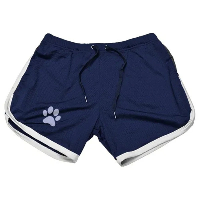 Mens Breathable Mesh Running Shorts For Gym And Fitness Training